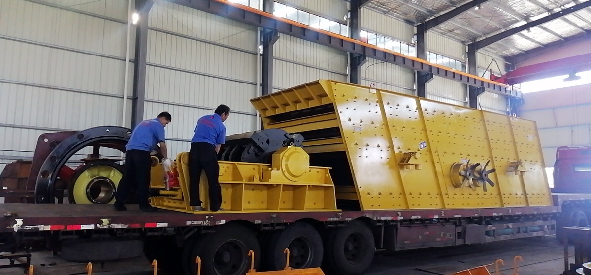 <b>4YK系列振動篩設備已發往湖南寧鄉客戶</b>
