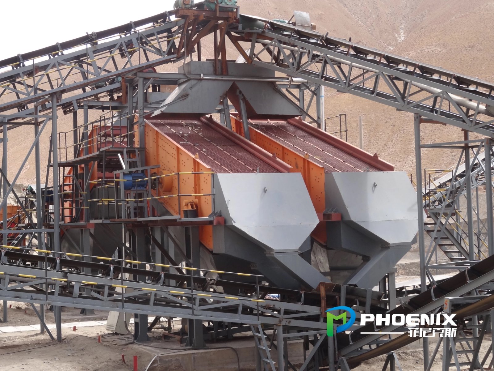 河卵石制砂生產線